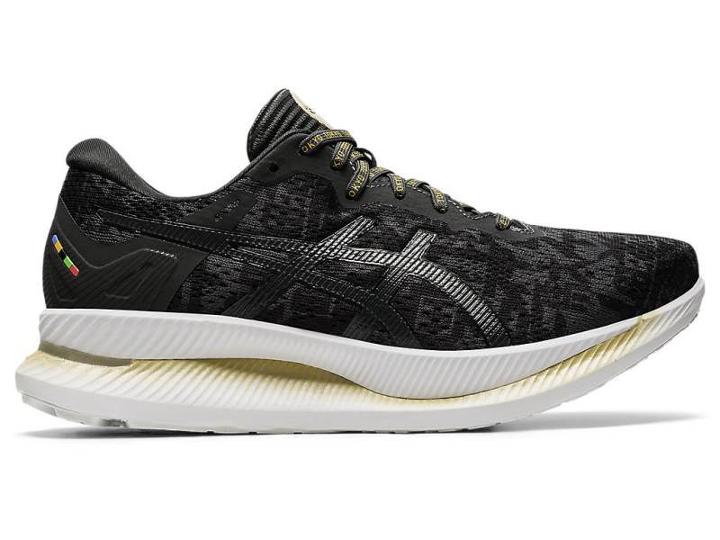 Sapatilhas Running Asics GLIDERIDE Mulher Pretas, 0484A529.818